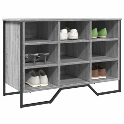 Sapateira 90x38x61,5 cm derivados de madeira cinzento sonoma
