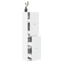 Armário boticário 40x41x174,5 cm derivados de madeira branco