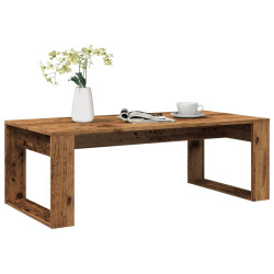 Mesa de centro 102x50x35 cm derivados de madeira madeira velha