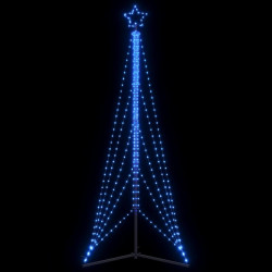 LED árvore de natal 525 leds azul 302 cm