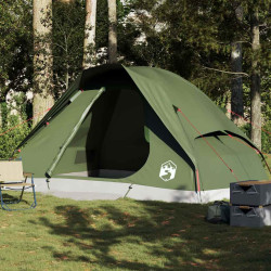 Tenda familiar em cúpula p/ 6pessoas impermeável verde azeitona
