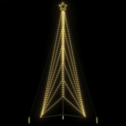 LED árvore de natal 861 leds branco quente 478 cm