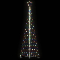 LED árvore de natal 495 leds coloridos 300,5 cm