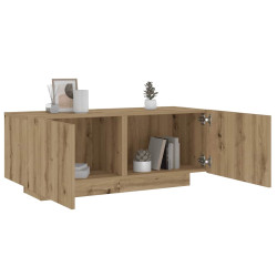 Mesa cabeceira 100x35x40cm derivados madeira carvalho artisiano