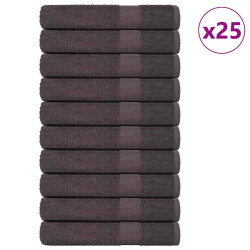 Toalhas de sauna frogn 25 pcs 80x200cm 360 g/m² antracite