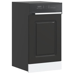 Painel máquina lavar louça kalmar 45x1,5x57 cm preto