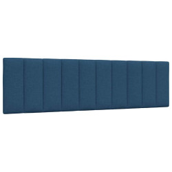 Almofadão de cabeceira hanko 180 cm tecido azul