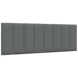 Almofadão de cabeceira hanko 120 cm tecido cinzento-escuro