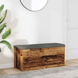 Banco de arrumação 102x42x45 cm derivados madeira madeira velha