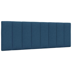 Almofadão de cabeceira hanko 140 cm tecido azul