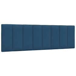 Almofadão de cabeceira hanko 160 cm tecido azul