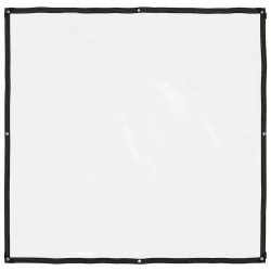 Lona transparente com ilhós 2x2 m polietileno