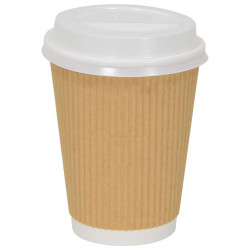 Tampas para copos de café em papel ø90 mm 12oz e 16oz 1000 un