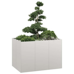 Plantador 120x80x80 cm aço inoxidável