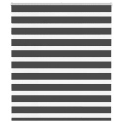 Cortina de zebra 130x150 cm largura do tecido 125,9cm poliéster