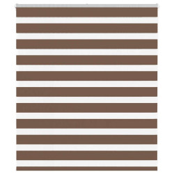 Cortina de zebra 130x100 cm largura do tecido 125,9cm poliéster