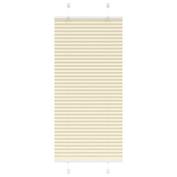 Creme plissada cega 65x100 cm largura tecido 64,4 cm poliéster