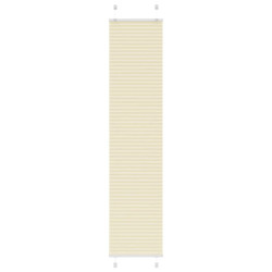 Creme plissada cega 45x200 cm largura tecido 44,4 cm poliéster