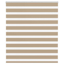 Cortina de zebra 125x100 cm largura do tecido 120,9cm poliéster