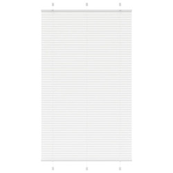 Branco plissada cega 115x200cm largura tecido 114,4cm poliéster