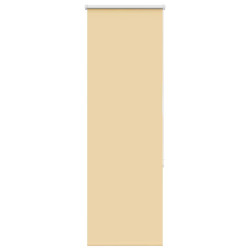 Persiana de enrolar 55x130 cm largura tecido 50,7 cm poliéster