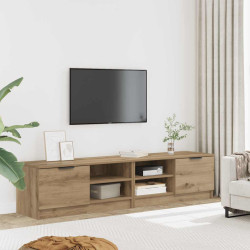 Móveis TV 2 pcs 80x35x36,5 cm deriv. madeira carvalho artisiano