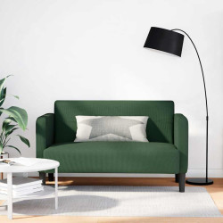 Sofá-luvas 109 cm tecido corduroy verde escuro