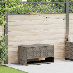Caixa para almofadões de exterior 100x55x55,5 cm vime PE