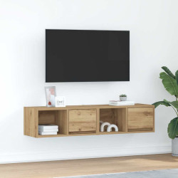 Móveis TV 2 pcs 60x31x25,5 cm deriv. madeira carvalho artisiano