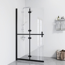 Divisória chuveiro dobrável 90x190 cm vidro transparente esg