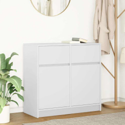 Aparador c/ gaveta 80x34x76 cm derivados de madeira branco