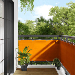 Tela de varanda 75x700 cm 100% poliéster oxford laranja