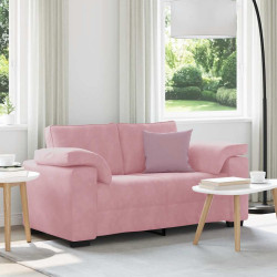Sofá-luvas 160x77x82 cm veludo rosa