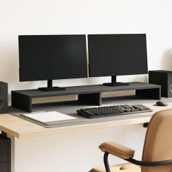 Suporte para monitor 100x27x10 cm deriv. madeira carvalho preto