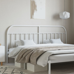 Cabeceira de substituição 200 cm metal branco