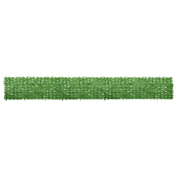 Tela de varanda com folhas verde 600x75 cm