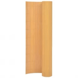 Cerca de jardim dupla face 110x300 cm amarelo