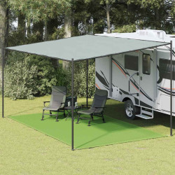 Tapete de campismo para tenda 300x500 cm pead verde-claro
