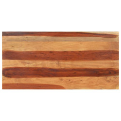 Tampo de mesa madeira de acácia maciça 15-16 mm 60x120 cm