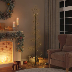 LED árvore de natal 120 leds branco quente 180 cm