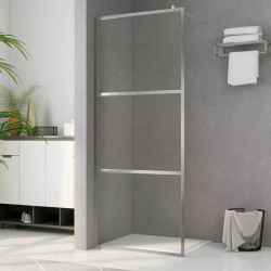 Divisória de chuveiro 100x195 cm vidro transparente esg