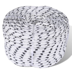 Corda entraçada para barco, poliéster 10 mm x 50 m