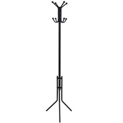 Cabide de metal preto