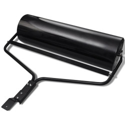 Rolo compressor para gramados preto 68 l