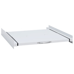 Kit montagem máquina de lavar/secar com prateleira retrátil