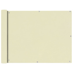 Tela varanda tecido oxford 90x600 cm creme
