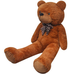 Urso de peluche 242 cm castanho
