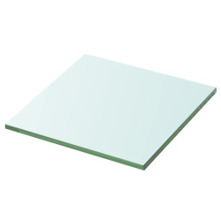 Prateleira de vidro 30x30 cm transparente