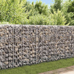 Cesto gabião aço galvanizado 120x30x100 cm
