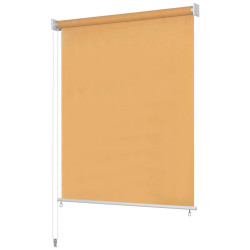 Estore de rolo para exterior 165 (l) x 230 (a) cm bege